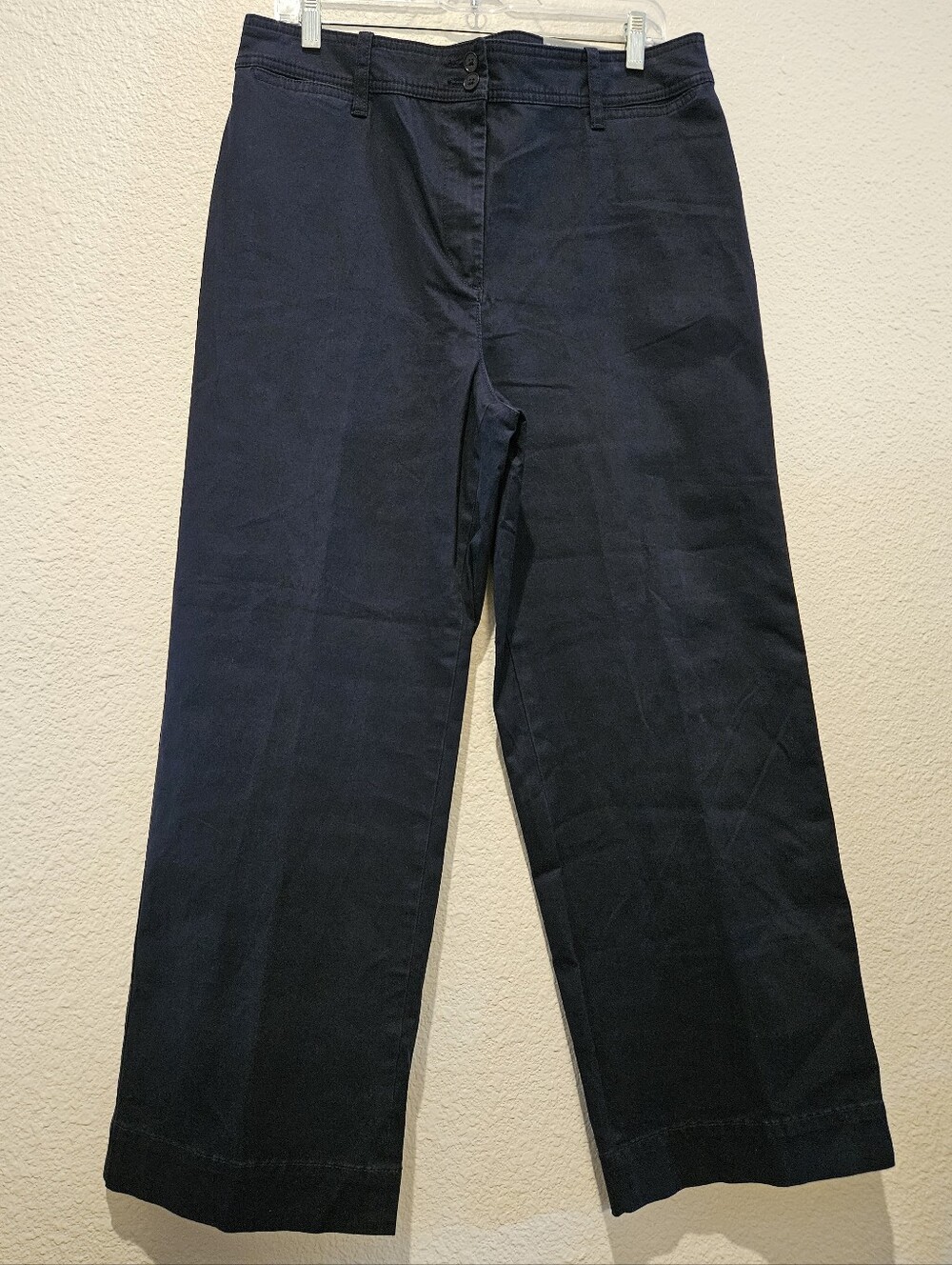 NWT Talbots Wide Leg Chino Size 14P